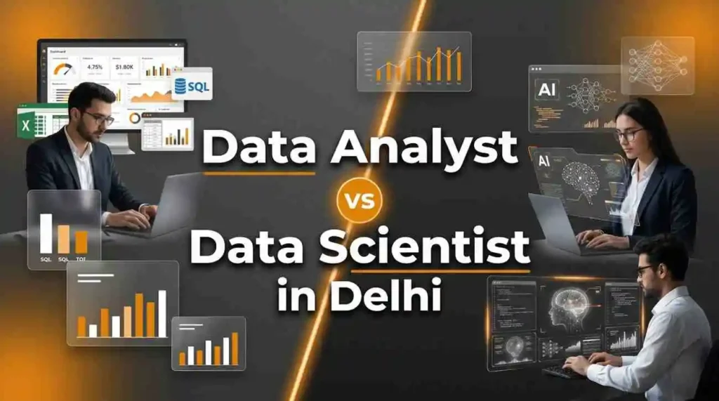 Data Analyst vs Data Scientist in Delhi