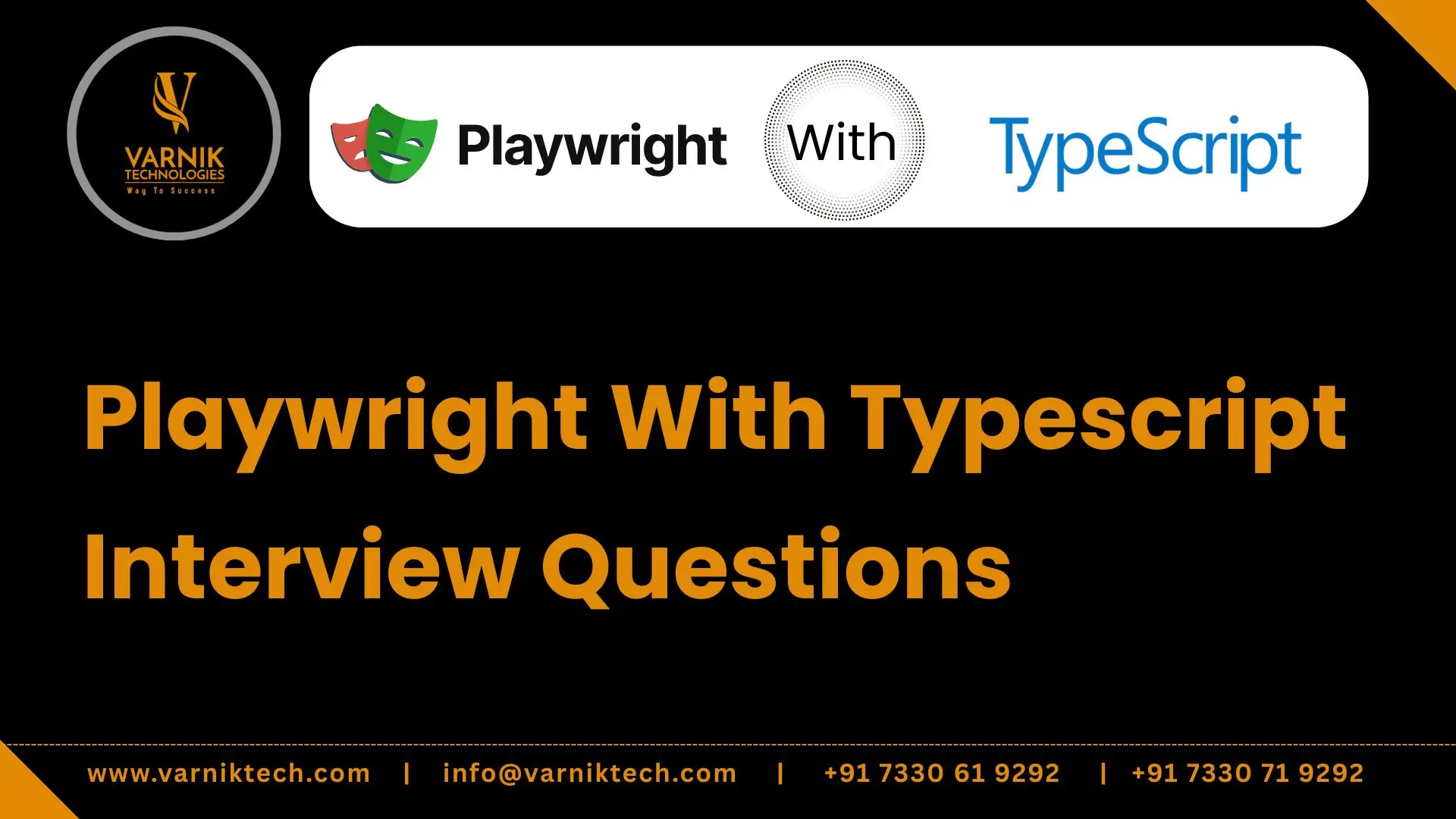 Playwright With Typescript Interview Questions