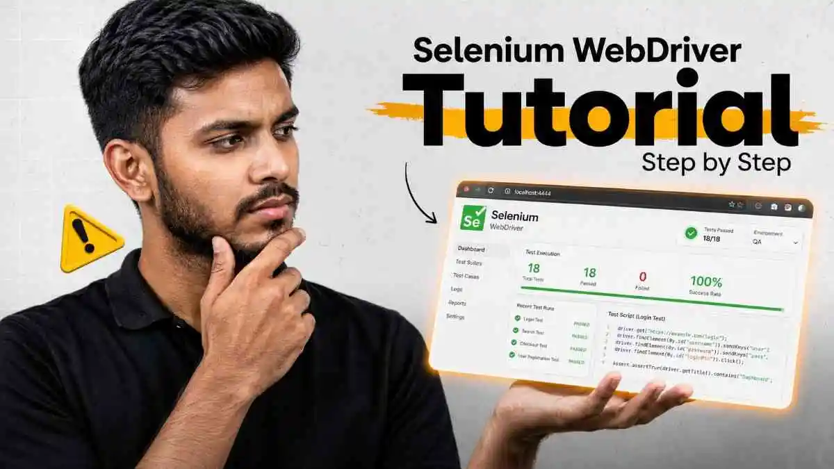 selenium webdriver tutorial
