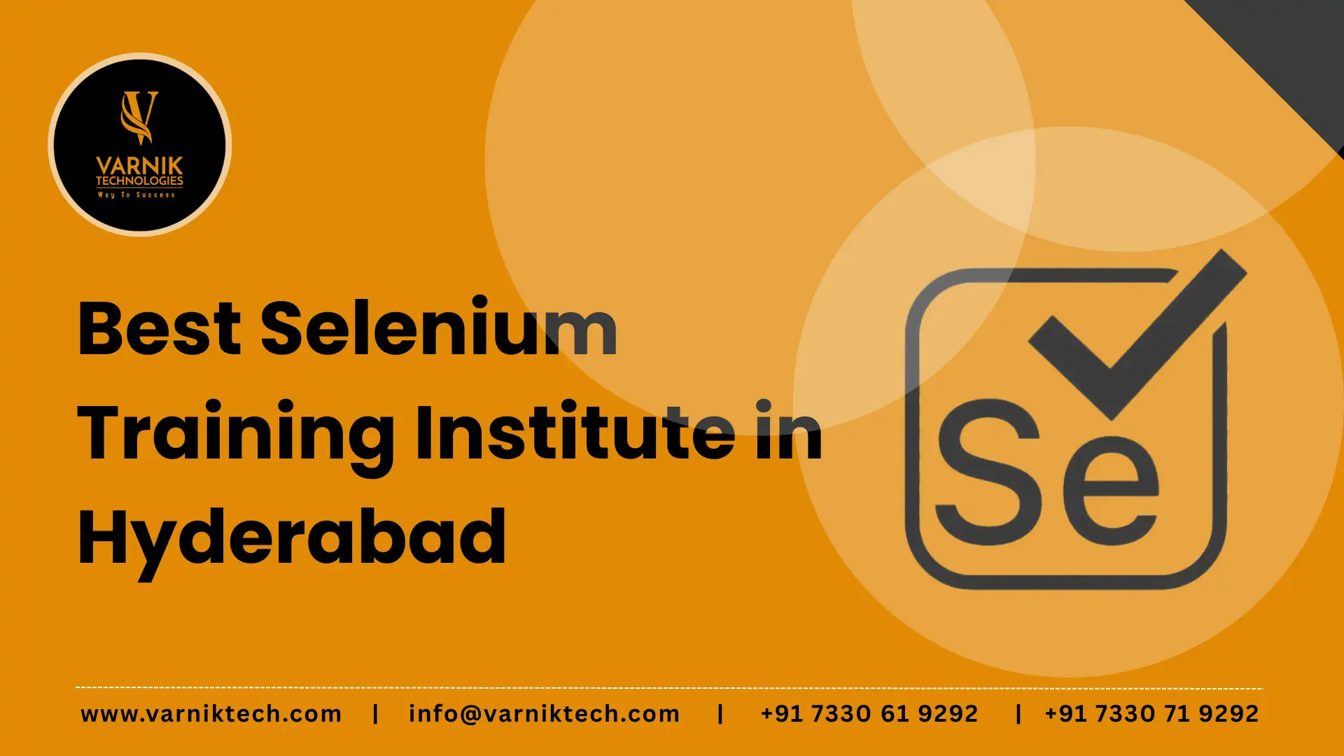 Best Selenium Training Institute in Hyderabad