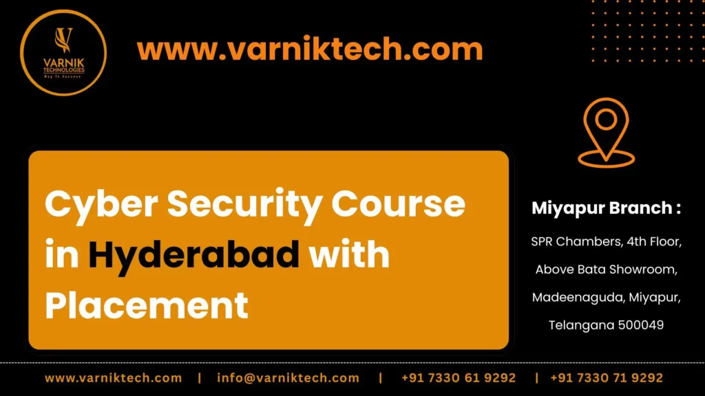 Cyber Security Course in Hyderabad with Placement