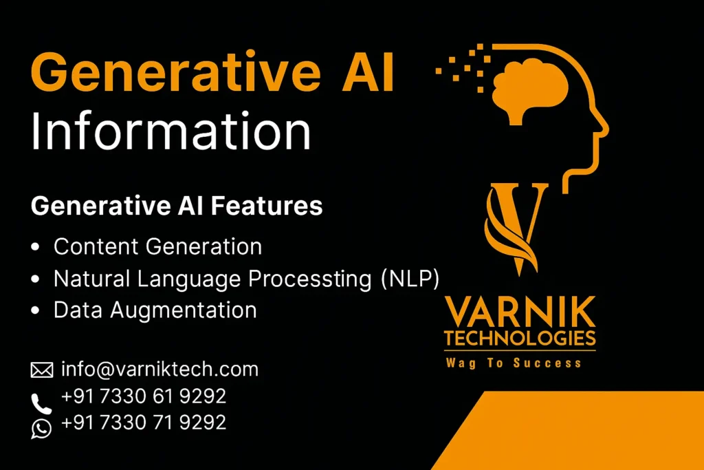 Generative AI Training institute in Hyderabad - Varnik Technologies