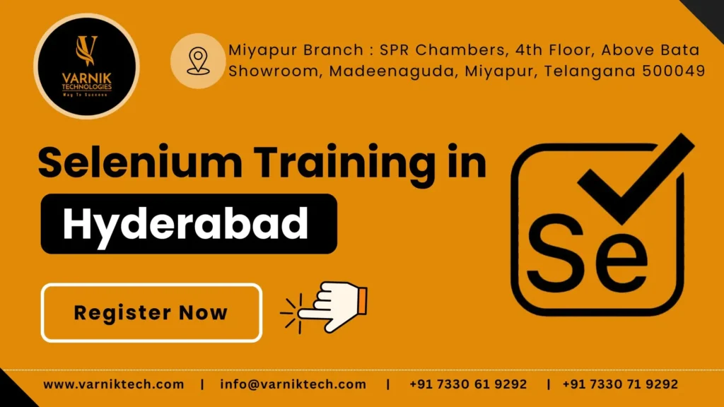 Selenium Training in Hyderabad
