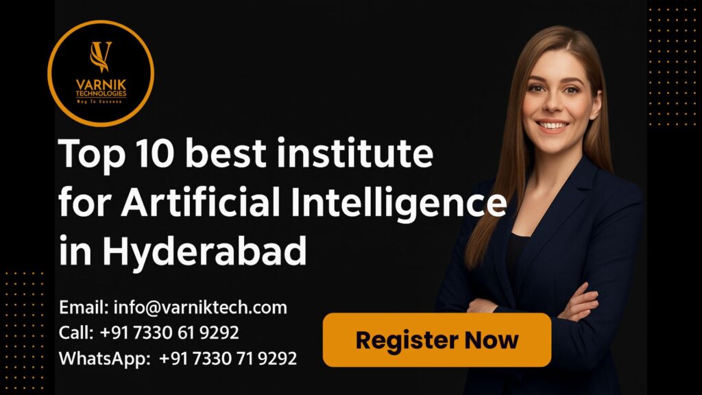 Top 10 best institute for Artificial Intelligence in Hyderabad