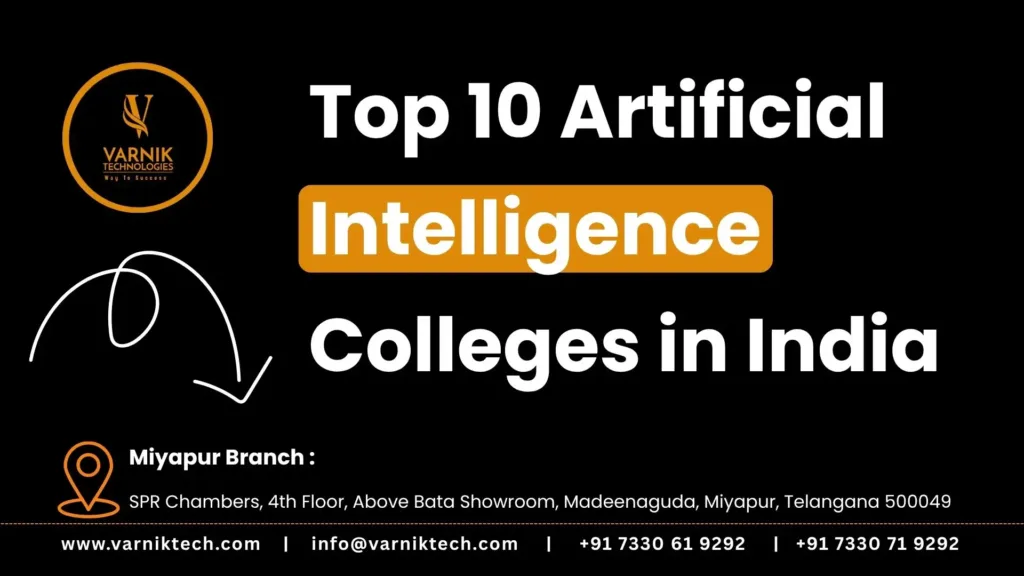 Top 10 Artificial Intelligence Colleges in India