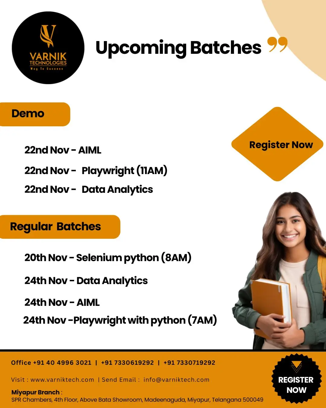 13 th Nov 2025 Varnik Technologies