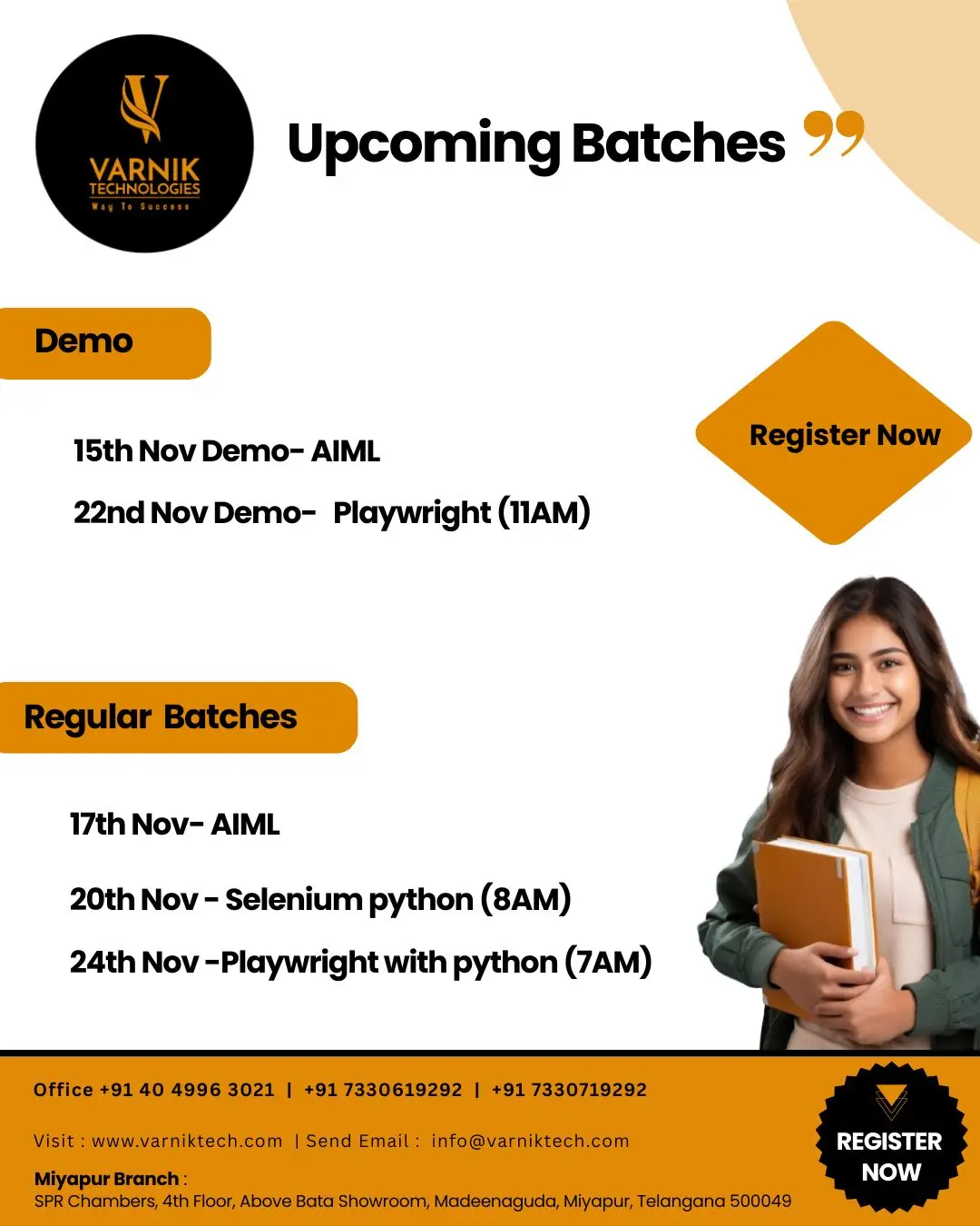 13 th Nov 2025 Varnik Technologies