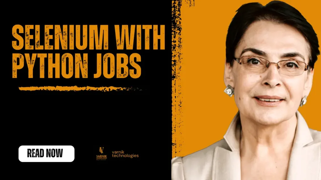 Selenium With Python Jobs