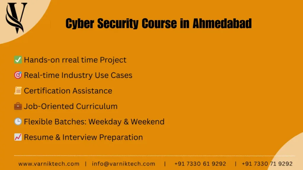 Cyber Security Course in ahmedabad