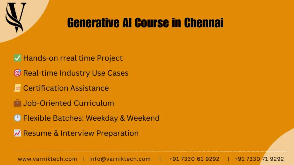 Generative AI Course in Chennai