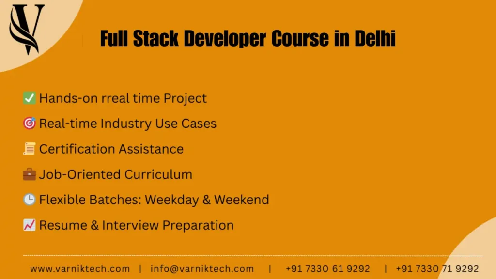 Full Stack Developer Course in Delhi