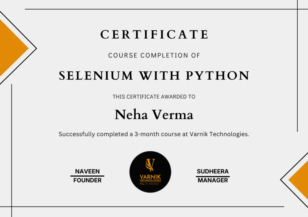 Selenium with Python